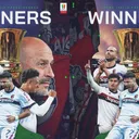 Bologna berhasil menjadi juara Coppa Italia 2024/2025 usai mengalahkan AC Milan (Foto: instagram/@seriea)
