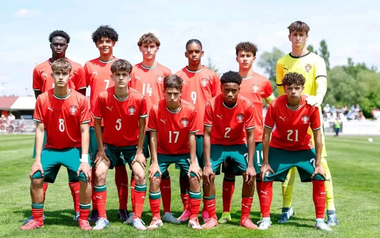 Skuad Timnas Portugal U-15 di Vlatko Markovic 2025/foto: Selecao Portugal
