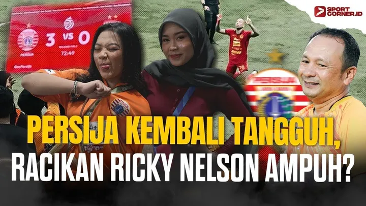 Persija Jakarta memetik kemenangan saat menjamu Bali United di JIS/foto: SportCorner.id