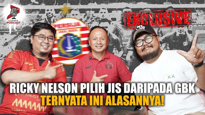 Ricky Nelson mengaku JIS lebih angker dari SUGBK sebagai kandang Persija Jakarta/foto: SportCorner.id