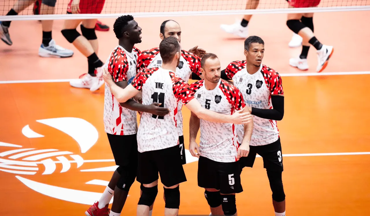 Al-Rayyan menang 3-2 atas Suntory Sunbirds di semifinal AVC Champions League 2025/foto: AVC