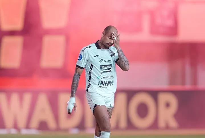 Pemain Persija Jakarta, Gustavo Almeida. (Foto: Instagram/persija)