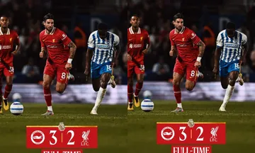 Hasil Brighton vs Liverpool pada pekan ke-37 Liga Inggris 2024/2025. (Foto: Instagram/liverpoolfc)