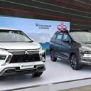 Mitsubishi New Xpander dan New Xpander Cross hadir bersama program penjualan dan purnajual serta aksesoris resmi. (Chadie)