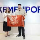 Menpora Dito Ariotedjo dan Dubes Uruguay untuk Indonesia, Cristina Gonzalez/Foto: Kemenpora