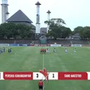 Persika Karanganyar menang 3-1 atas Sang Maestro di matchday 1 babak 8 besar Liga 4 2024/2025 putaran nasional/foto: PSSI TV