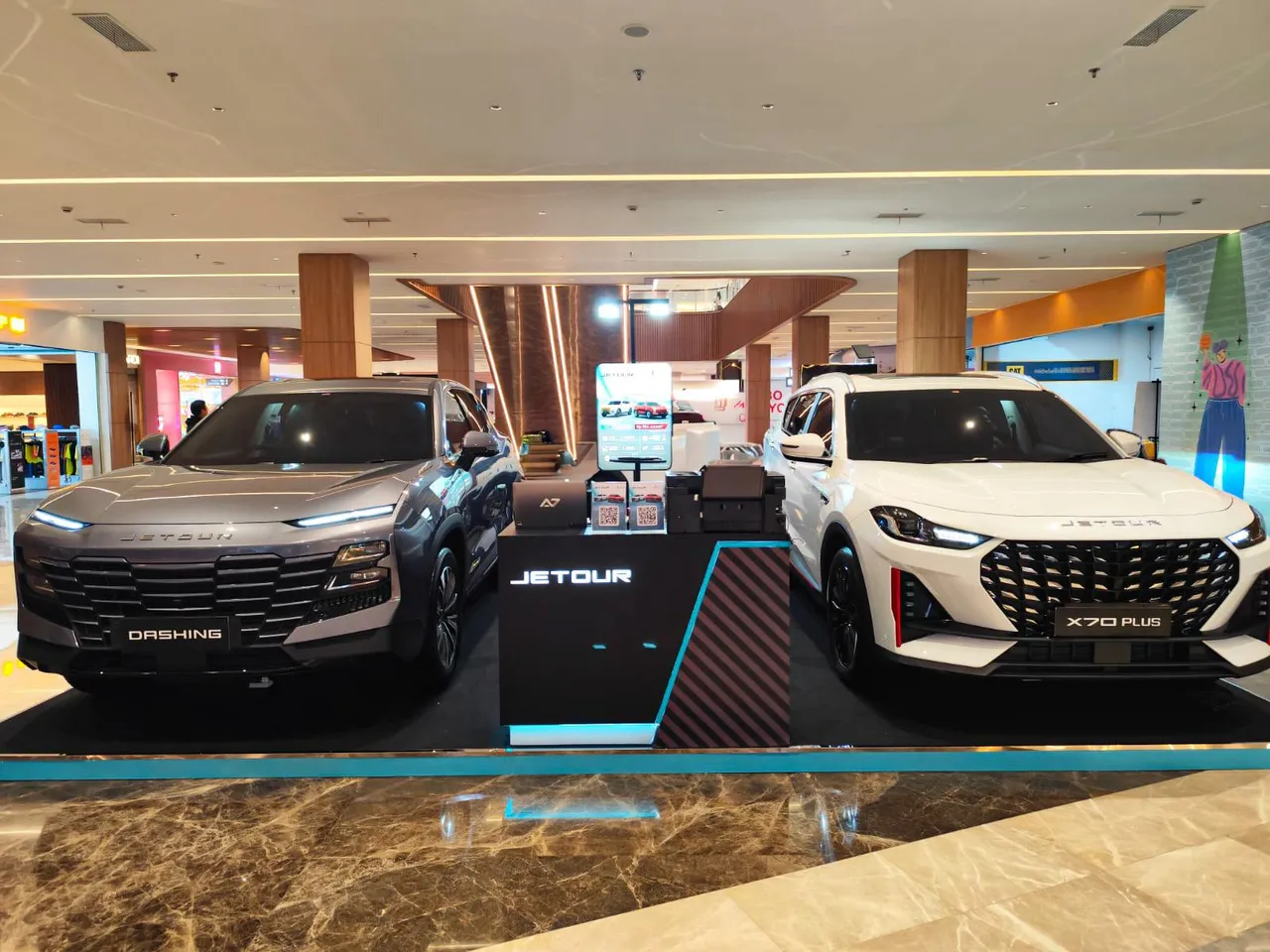 Jetour kenalkan fitur canggih. (Jetour)