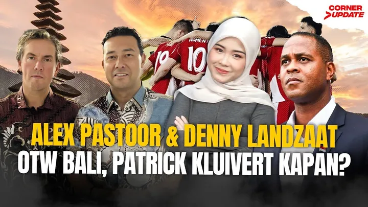 Alex Pastoor dan Denny Landzaat sudah tiba di Bali, Indonesia/foto: SportCorner.id