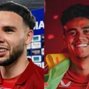 Pemain Timnas Indonesia, Calvin Verdonk (kiri) dan Mees Hilgers (kanan). (Foto: Insagram/fctwente dan necnijmegen)