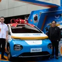 Wuling New Cloud EV Lite menjadi hadiah utama Spectacular Surprise di Electronic City. (Wuling Indonesia)
