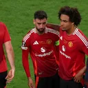 Bruno Fernandes gagal mempersembahkan trofi Liga Europa untuk Manchester United usai kalah dari Tottenham Hotspur di final/foto: Ofisial Instagram Man United
