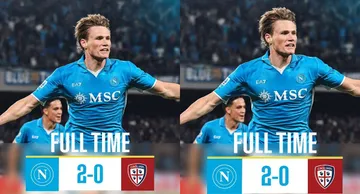 Hasil Napoli vs Cagliari dalam pekan ke-38 Liga Italia 2024/2025. (Foto: Instagram/officialsscnapoli)