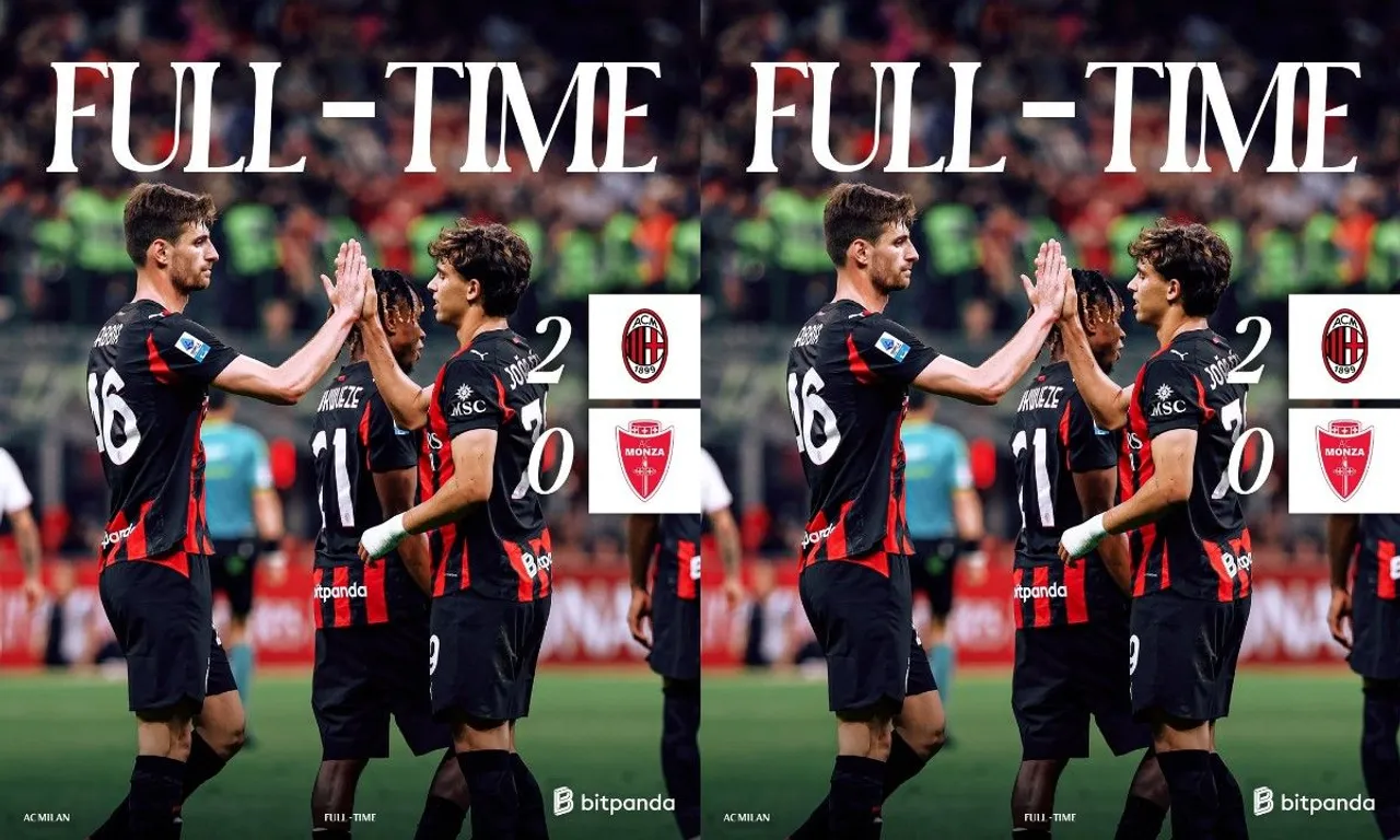 Hasil AC Milan vs Monza dalam pekan ke-38 Liga Italia 2024/2025. (Foto: Instagram/acmilan)