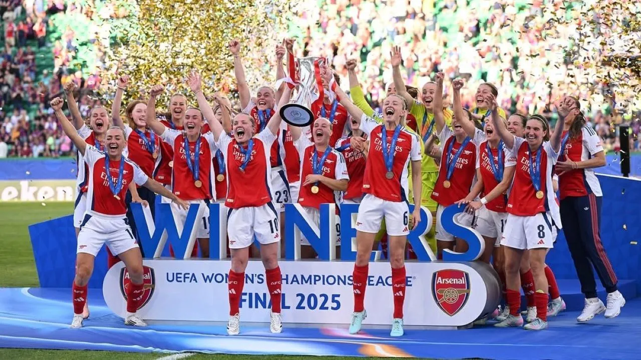 Arsenal Juara Liga Champions Wanita 2024/2025/IG Arsenal Women