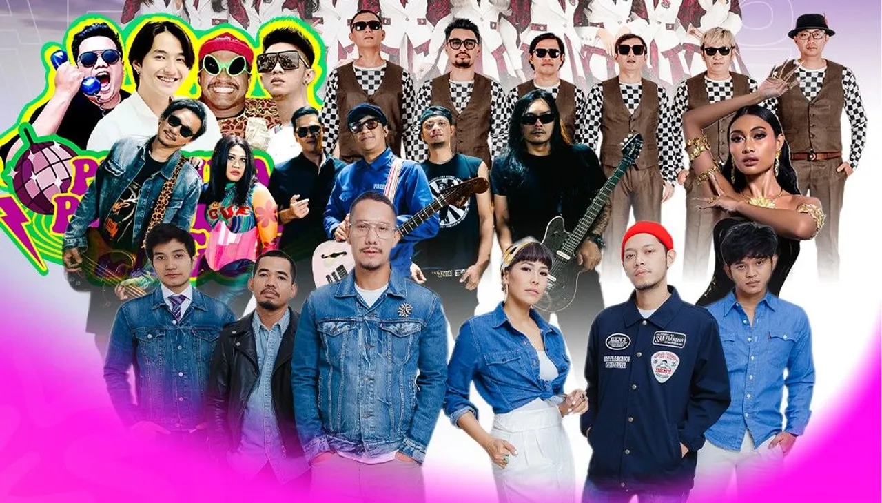 Deretan artis yang akan menyajikan hiburan di Jakarta E-Prix 2025.. (JakPro)