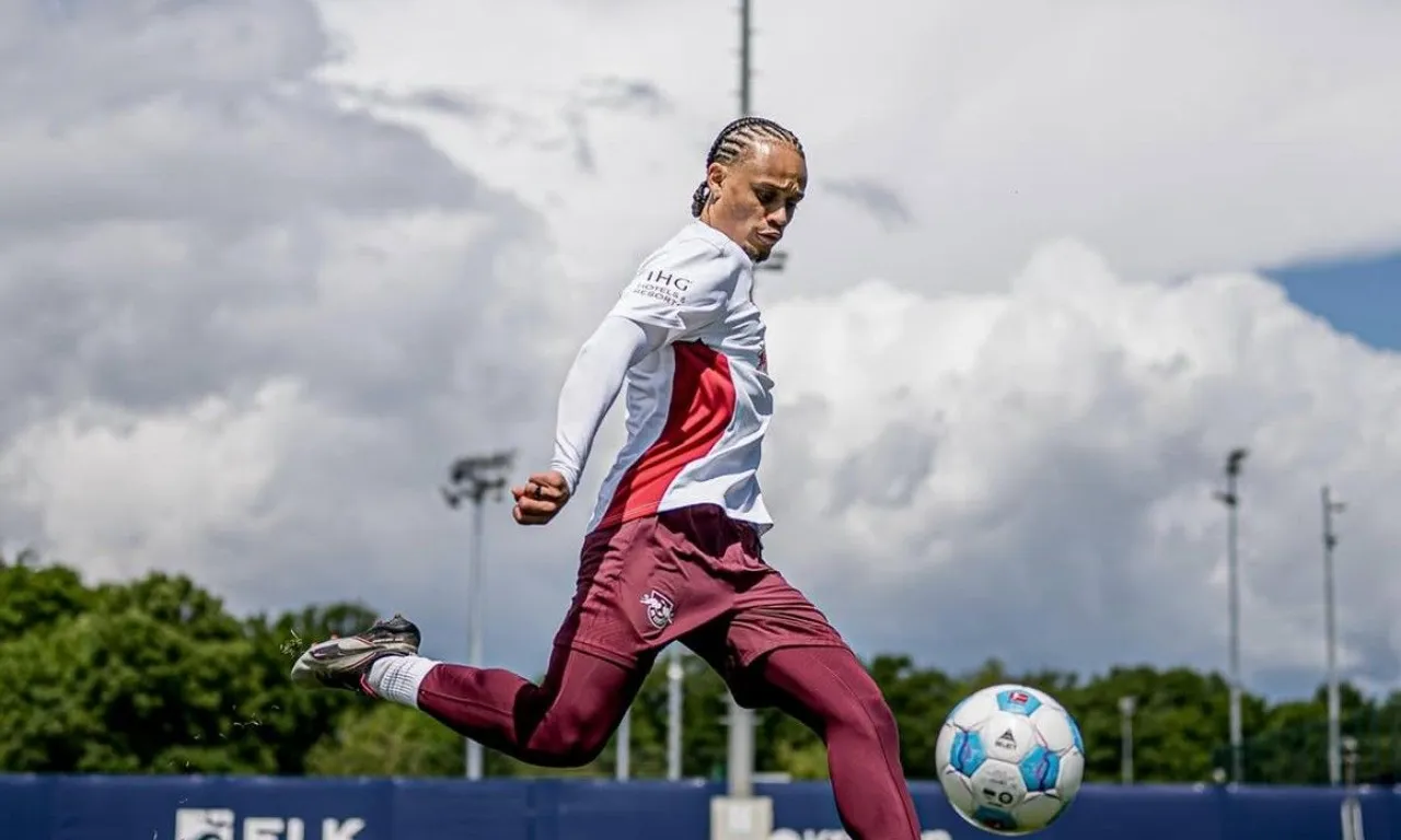 Pemain RB Leipzig, Xavi Simons.. (Foto: Instagram/rbleipzig)