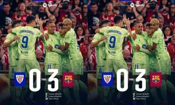 Hasil Athletic Bilbao vs Barcelona pada pekan terakhir Liga Spanyol 2024/2025. (Foto: Instagram/fcbarcelona)
