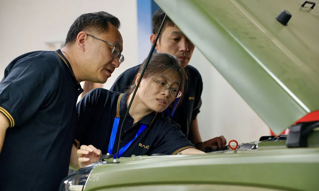 Proses perakitan BAIC BJ40 Plus di fasilitas HIM akan diawasi langsung oleh BAIC International. (BAIC Indonesia)