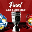 Persika Karanganyar vs Tri Brata Rafflesia di final Liga 4 2024/2025 putaran nasional/foto: PSSI TV