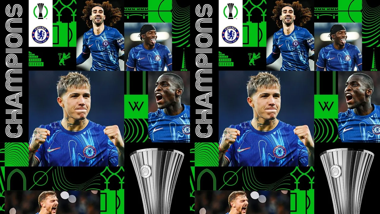 Chelsea juara UEFA Conference League 2024/2025 (Foto: x.com/Conf_League)