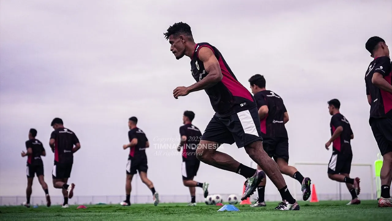 Ricky Kambuaya Timnas Indonesia di Bali/X Timnas Indonesia.