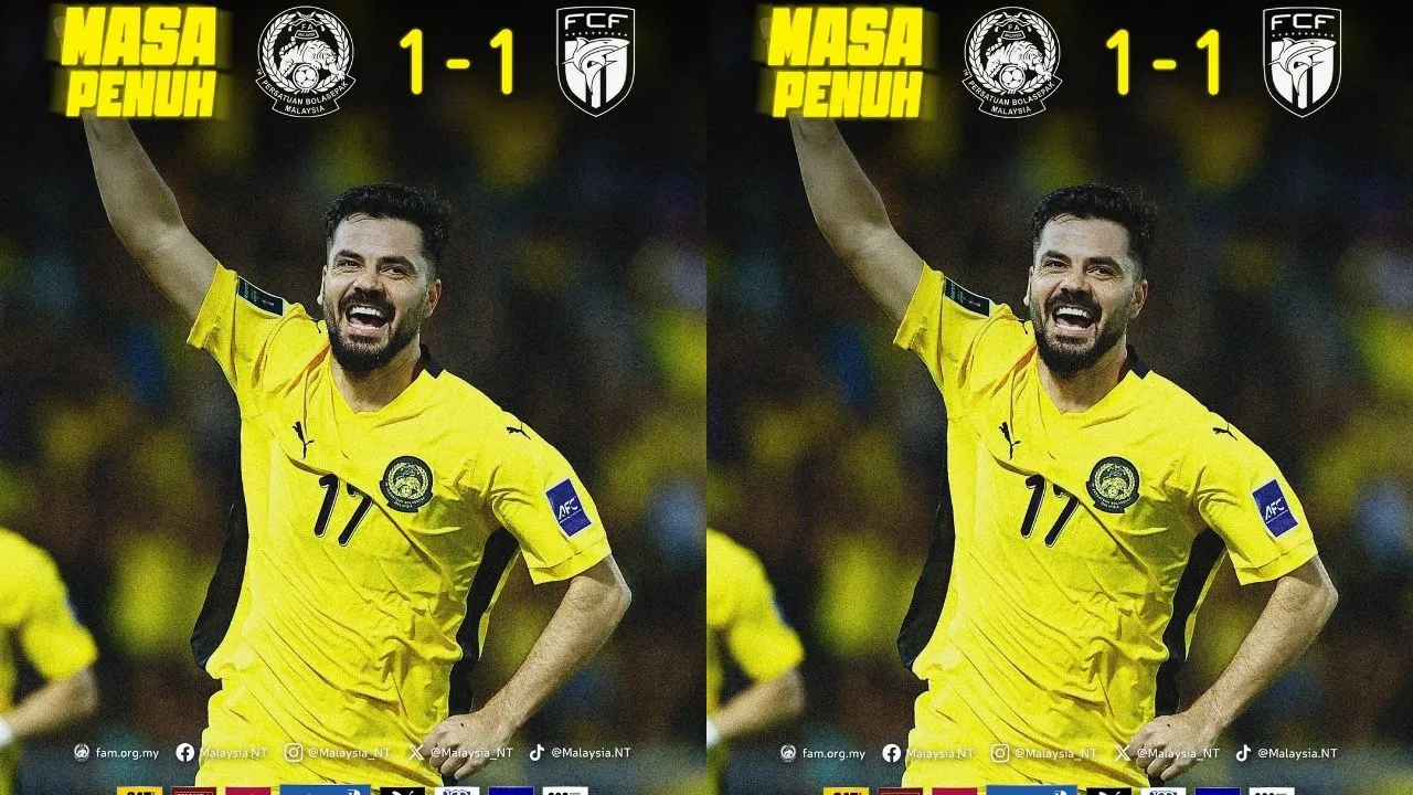 Malaysia vs Tanjung Verde (Foto: instagram/@malaysia_nt)