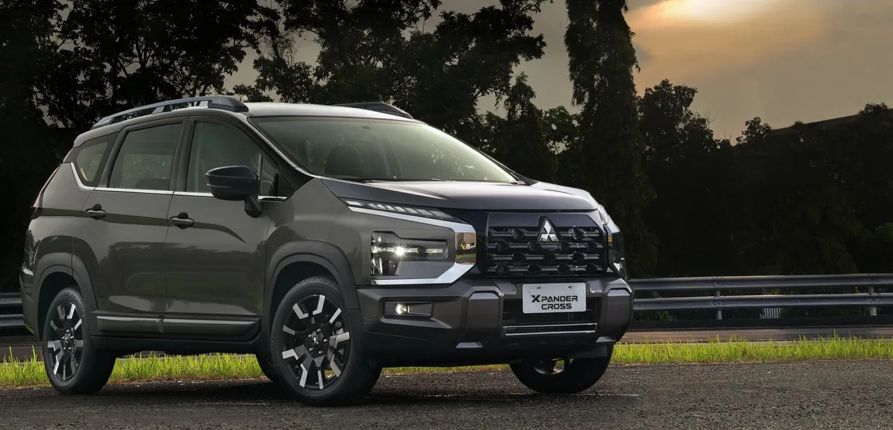 New Mitsubishi Xpander Cross hadir dengan wajah dan interior baru. (MMKSI)