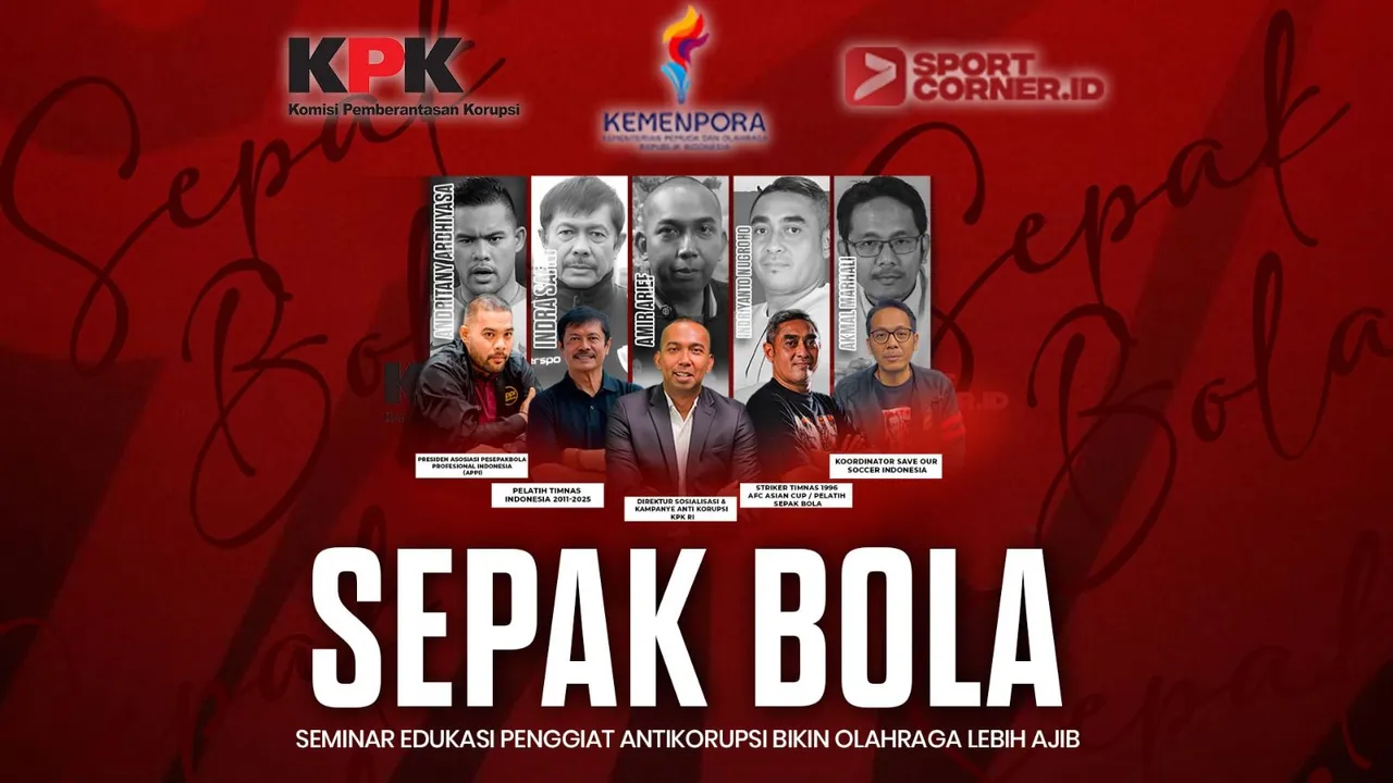 Asdep Olahragawan Elit Kemenpora RI dukung KPK RI dan Sport Corner Indonesia gelar SEPAKBOLA/foto: SportCorner.id