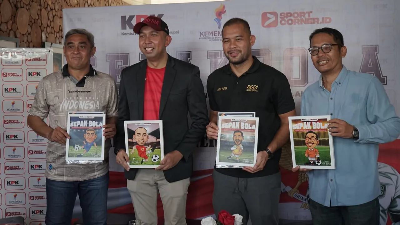 Seminar SEPAKBOLA (Seminar Edukasi Penggiat Anti Korupsi Bikin Olahraga Lebih Ajib)/Foto: SportCorner.id