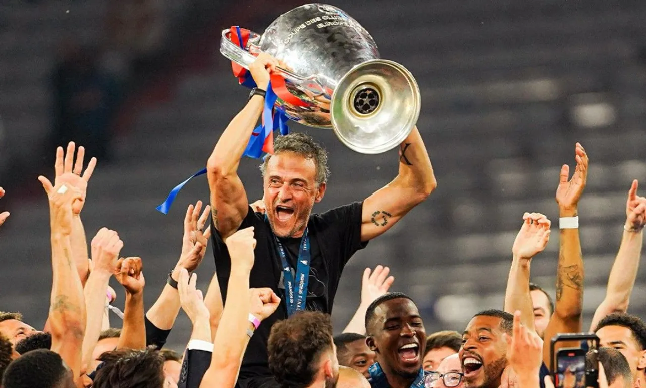 Pelatih Paris Saint-Germain, Luis Enrique. (Foto: Instagram/psg)
