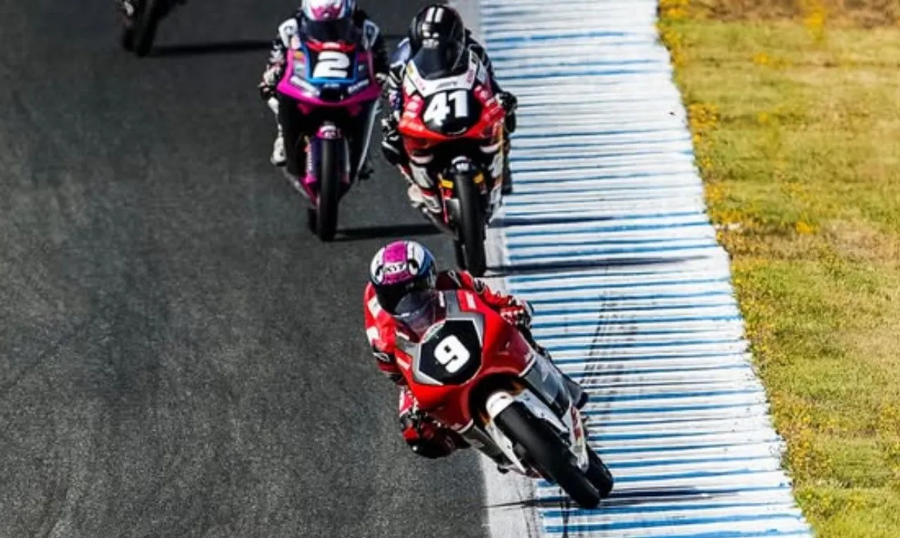 Veda Ega Pratama comeback di JuniorGP 2025 seri Jerez usai jalani operasi kaki kanan/foto: Ofisial IG Junior Talent Team