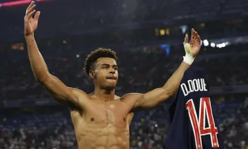 Winger muda PSG, Desire Doue. (Foto: Instagram/psg)