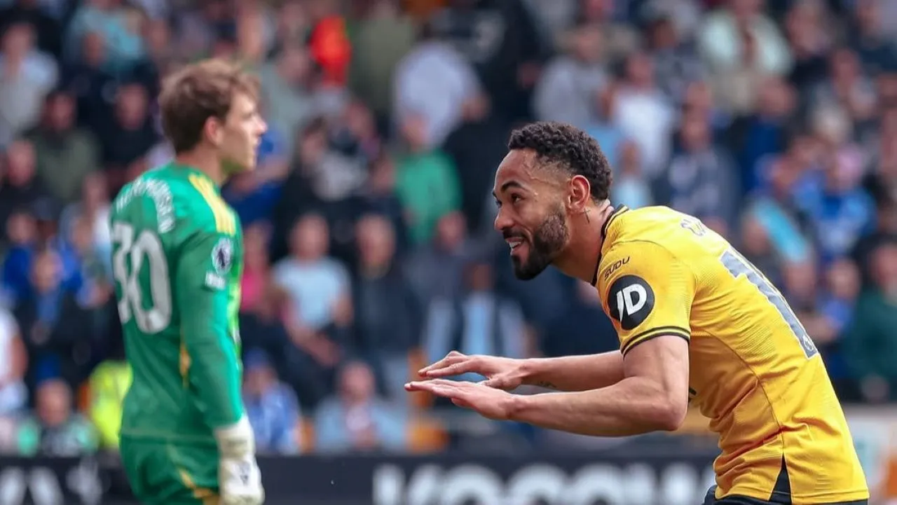 Matheus Cunha saat masih berseragam Wolverhampton/ IG Matheus Cunha.