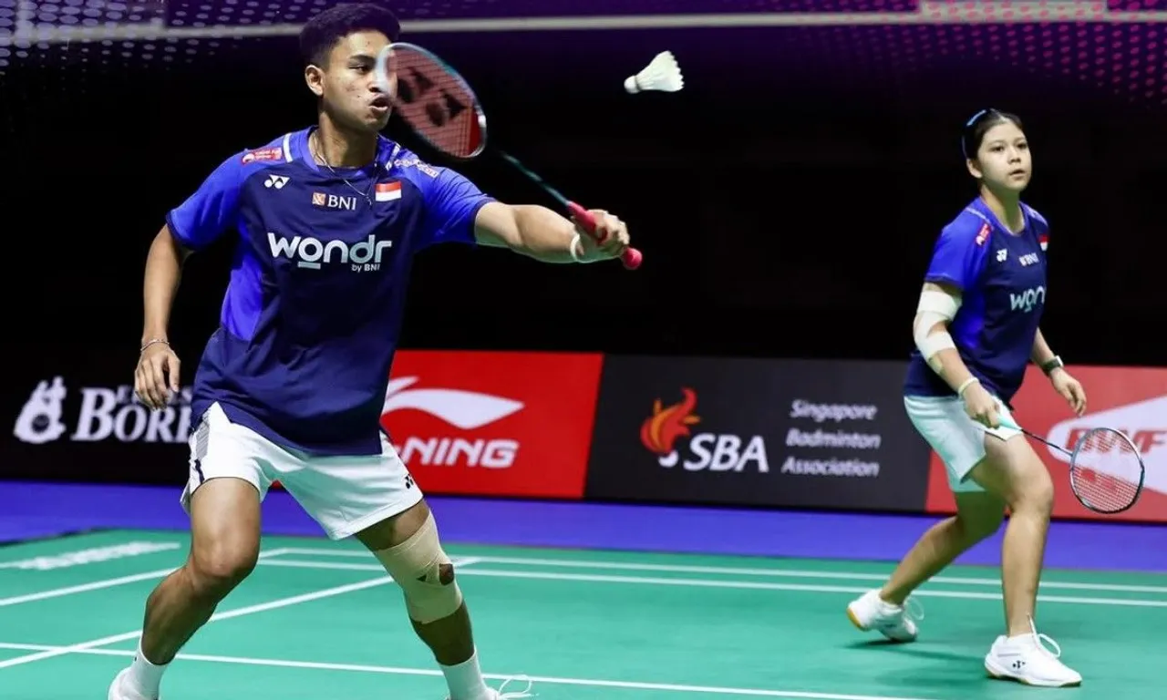Pasangan bulutangkis ganda campuran Indonesia, Jafar Hidayatullah/Felisha Alberta Nathaniel Pasaribu. (Foto: Instagram/pbsi)