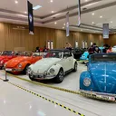 Deretan VW Beetle di Bandung Lautan VW dan Beetle Battle 2025. (VW Indonesia)