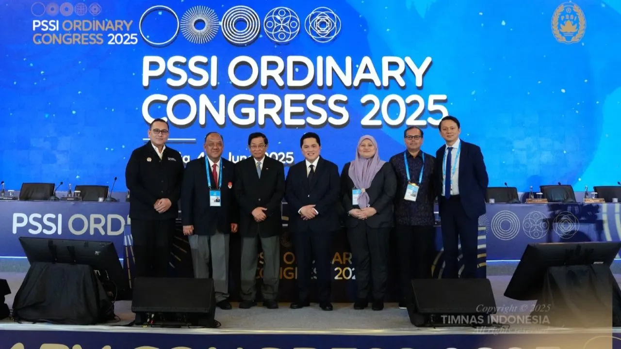 PSSI menggelar kongres tahunan di Jakarta pada 4 Juni 2025. (Foto: PSSI)