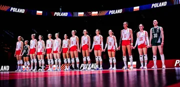 Tim Voli Putri Polandia di VNL 2025 (Sumber: Volleyballworld.com)
