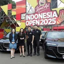 BMW jadi Official Mobility Partner PBSI di ajang Kapal Api Indonesia Open 2025. (BMW Indonesia)
