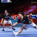 Amri Syahnawi/Nita Violina Marwah - Penampilan Amri Syahnawi/Nita Violina Marwah di babak 32 besar Indonesia Open 2025. (Foto: Instagram/pbsi)