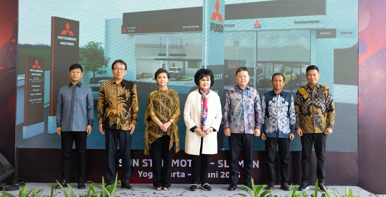 Seremoni peresmian Mitsubishi Sun Sleman. (MMKSI)