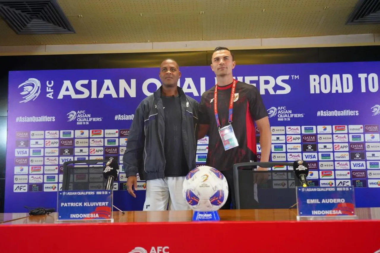 Patrick Kluivert dan Emil Audero/Foto: PSSI