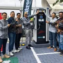 Geely dan Voltron akan memperluas jaringan charging station di seluruh diler resmi Geely. (Geely Auto Indonesia)