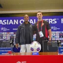 Patrick Kluivert dan Emil Audero/Foto: PSSI