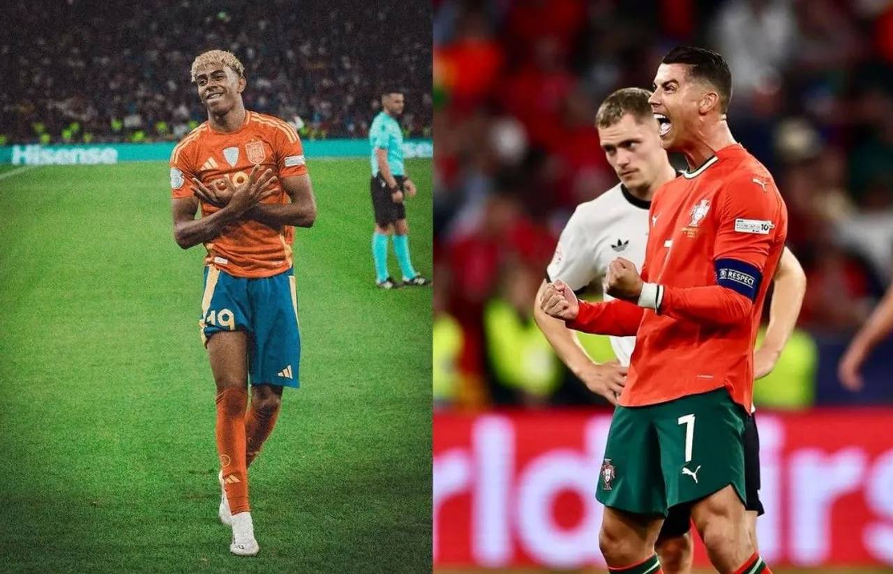 Cristiano Ronaldo dan Lamine Yamal akan berduel di final UEFA Nations League 2024/2025/foto: IG Cristiano Ronaldo dan Lamine Yamal