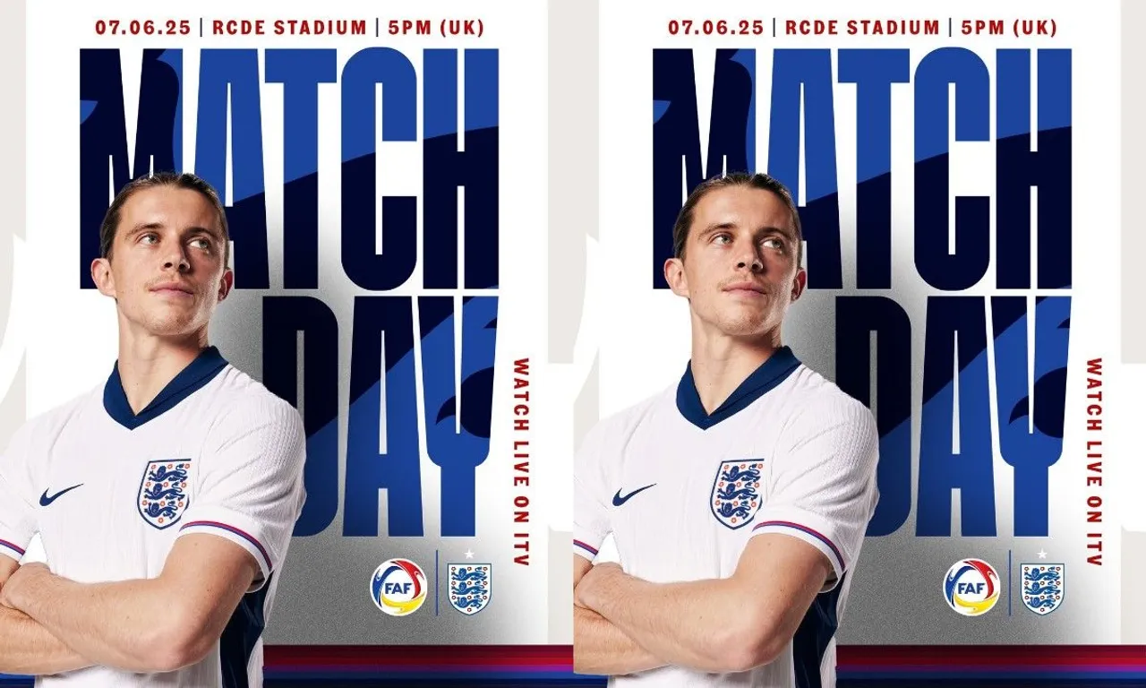 Link live streaming Andorra vs Inggris dalam pekan ke-3 Grup K Kualifikasi Piala Dunia 2026 Zona Eropa. (Foto: Instagram/england)