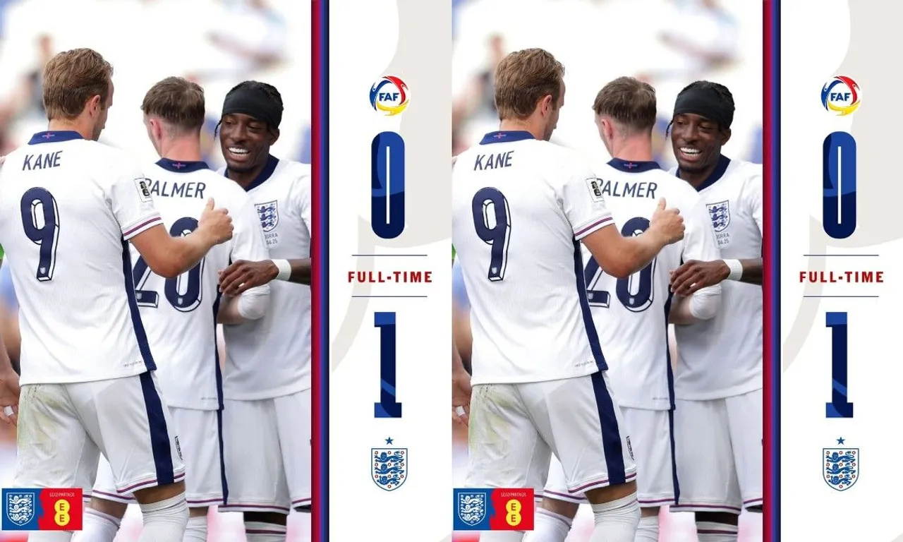 Hasil Andorra vs Inggris pada pekan ke-3 Kualifikasi Piala Dunia 2026. (Foto: Instagram/england)