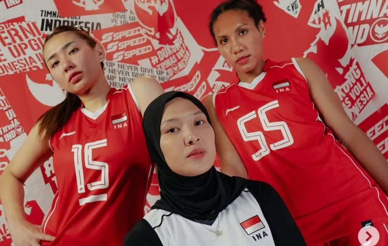 Timnas Voli Putri Indonesia tampil di AVC Nations Cup 2025/foto: IG Speed Jersey