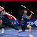 Penampilan Fajar/Rian dan Sabar/Reza di babak semifinal Indonesia Open 2025. (Foto: Instagram/pbsi)