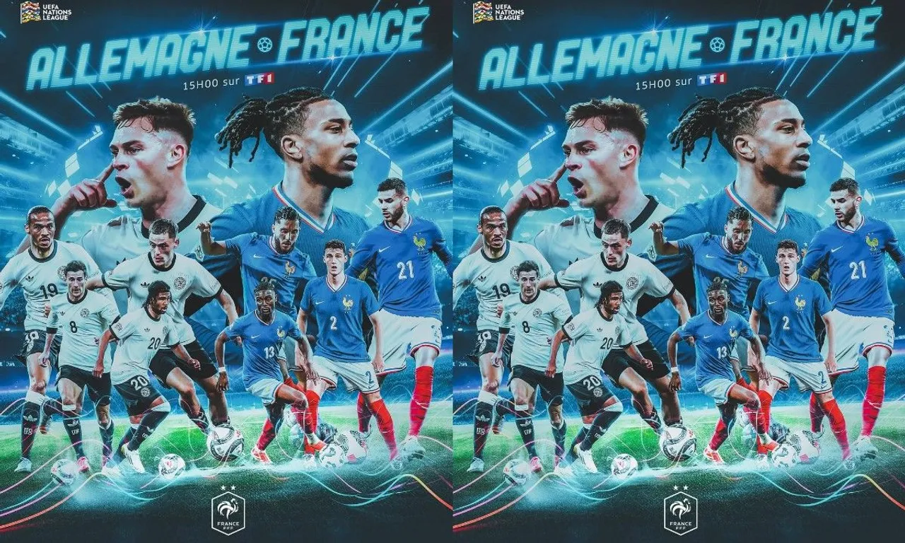 Link live streaming Jerman vs Prancis dalam perebutan juara 3 UEFA Nations League 2024/2025. (Foto: Instagram/equipedefrance)