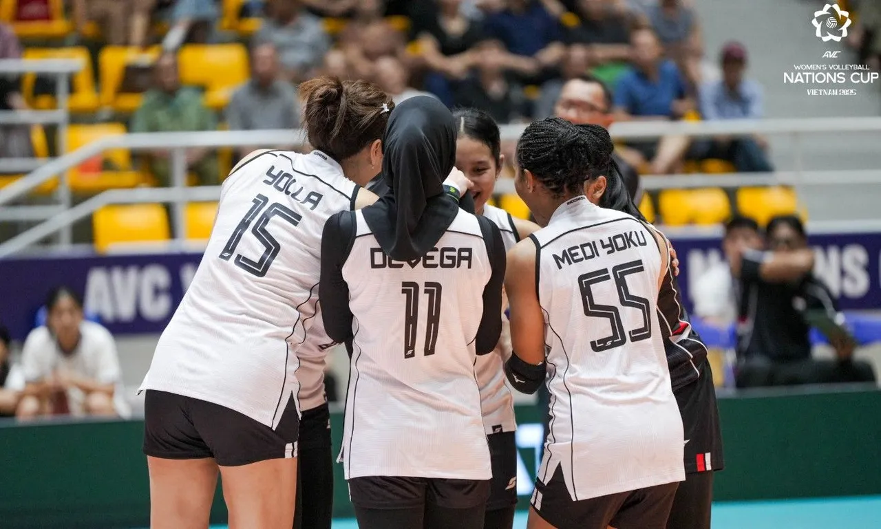 Timnas Voli Putri Indonesia kembali menelan kekalahan kedua di AVC Nations Cup 2025/foto: Ofisial AVC